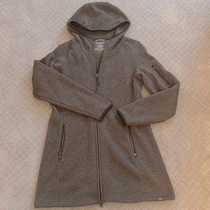 LL. Bean Fleece Jacket, worn very little, olive color, CYA